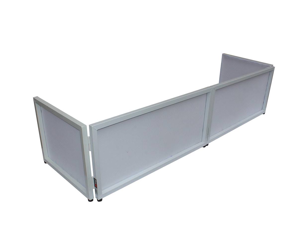 DJ Facade Wedding White Trim 6ft k7