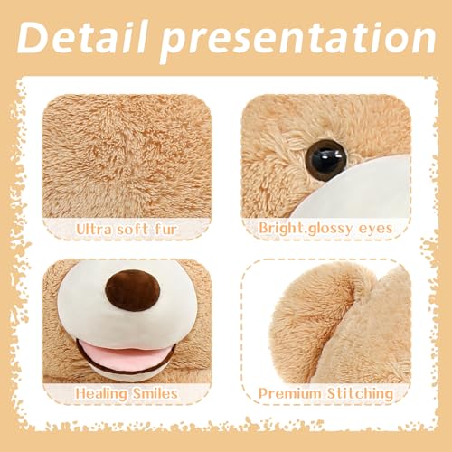 MaoGoLan Giant Teddy Bear 5 Feet Stuffed Animal Plush Gift D292
