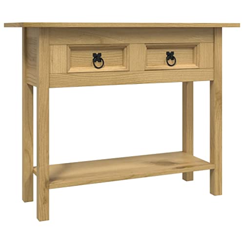 Transformer Table Extendable Dining Room Table Mexican Pine Corona Range V65405