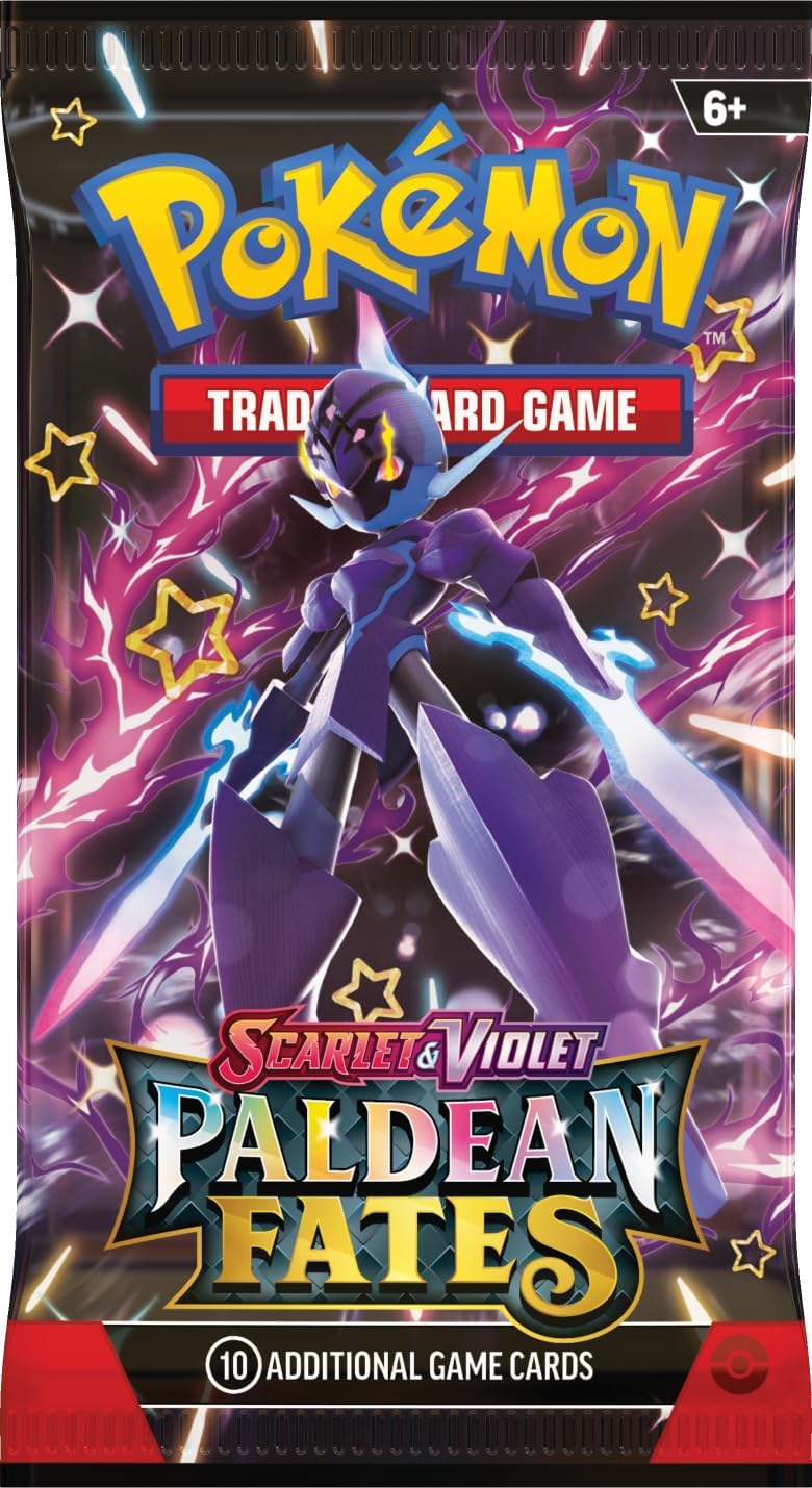 POKEMON TCG Scarlet and Violet Paldean Fates Booster Bundle X43507