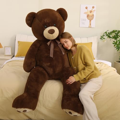 Tezituor Giant Teddy Bear 6ft Stuffed Animal with Red Heart I471