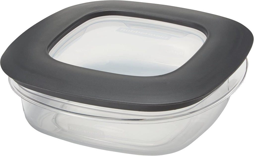 Rubbermaid Premier Easy Find Lids 3-Cup Food Storage Container, Grey G2250