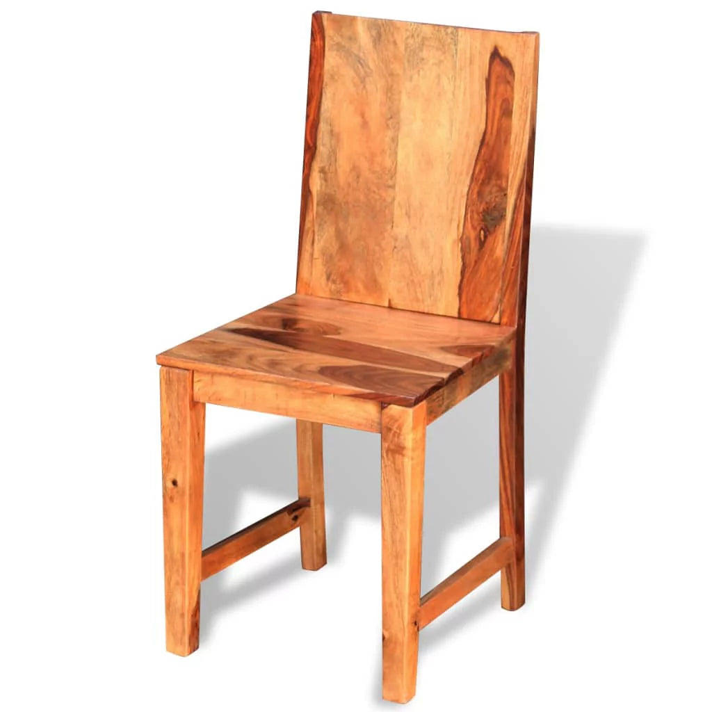 Aibecy Dining Chairs 4 pcs Solid Sheesham Wood K619