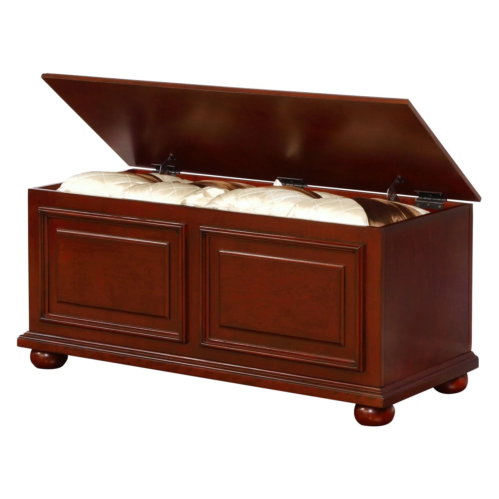 Cedar Storage Chest Cherry Finish k7m