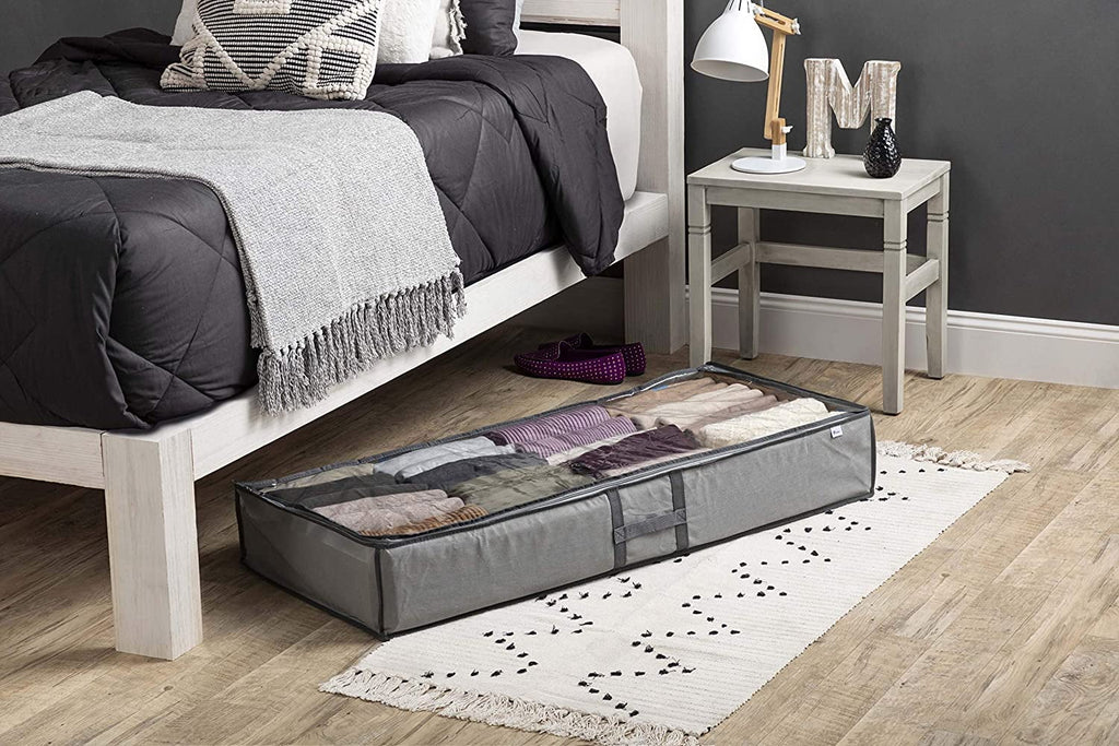Underbed Storage Bag Organizer (2 Pack) with Clear Window U816307