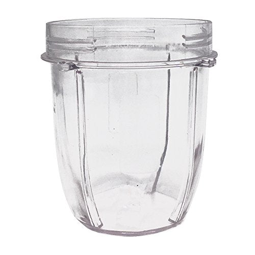 2pcs 18oz Replacement Jar Cup with Spout Lid for Nutri Ninja Blender Auto iQ L99513