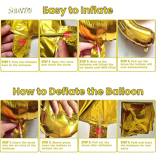 Gold Jumbo Number 57 Foil Mylar Balloons 75th Birthday Decorations q7