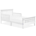 Dream On Me San-Fran Toddler Bed made with Sustainable New Zealand Pinewood, White