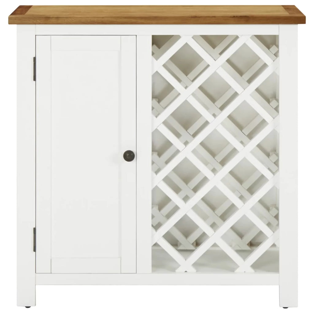 Solid Oak Wood Cabinet 31.5"x12.6"x31.5" E844