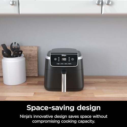 Air Fryer 4-in-1 5 QT Nonstick Basket Grey k7p