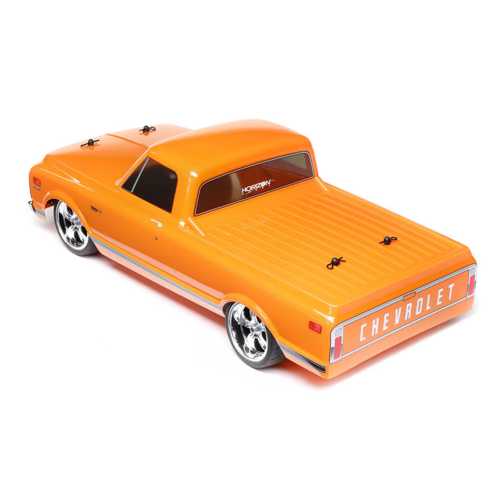 Losi RC Truck 1/10 1972 Chevy C10 Pickup V100 AWD RTR Orange Y2749