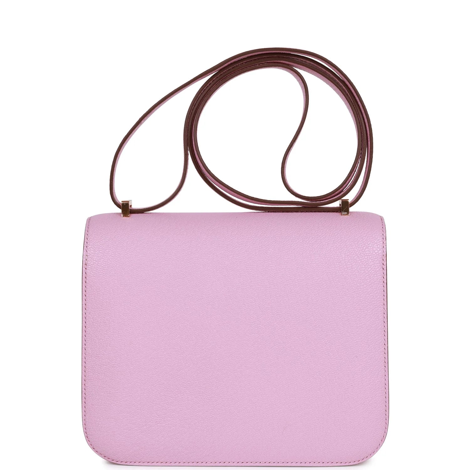 Mauve Sylvestre Crossbody Bag 18 Rose Gold Hardware k7
