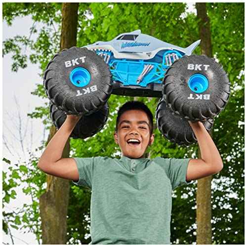 Monster Jam Official Mega Megalodon All-Terrain Remote Control Monster Truck, 1:6 Scale, Kids Toys Ages 4-6+ Y126990