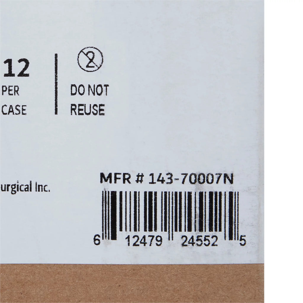 McKesson Table Paper White Crepe 24" x 125' 12 Rolls E7428