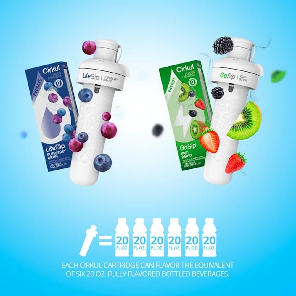 Cirkul Flavors Tasters Choice Variety Pack (6 Cartridges) T225