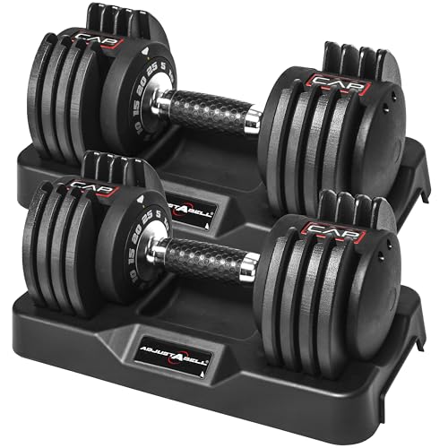 CAP Barbell ADJUSTABELL Adjustable Round Dumbbell Weights G67342