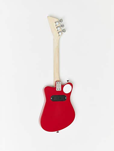 Loog Mini Electric Kids Guitar for Beginners Ages 3+ Yellow X2763