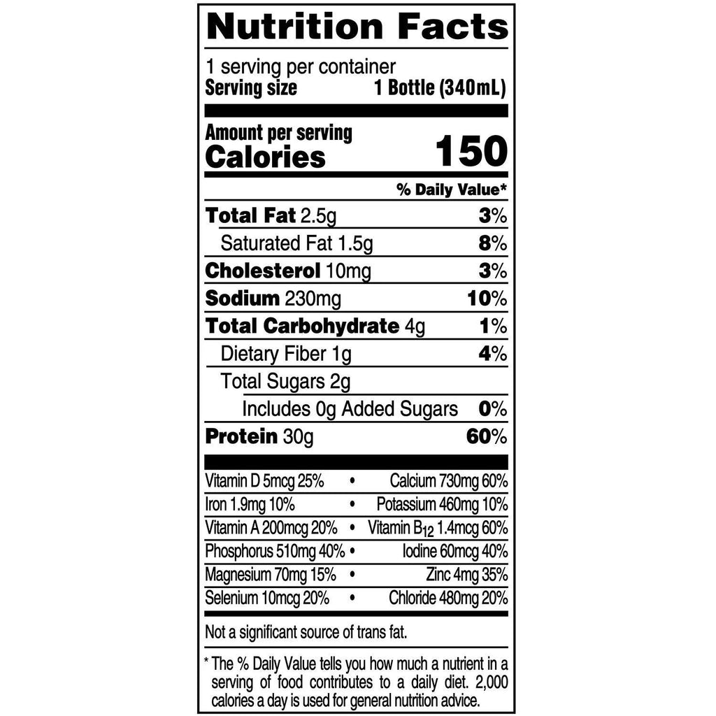 Fairlife Nutrition Plan Chocolate 30g Protein Shake, 11.5 fl oz, 12 Pack K526