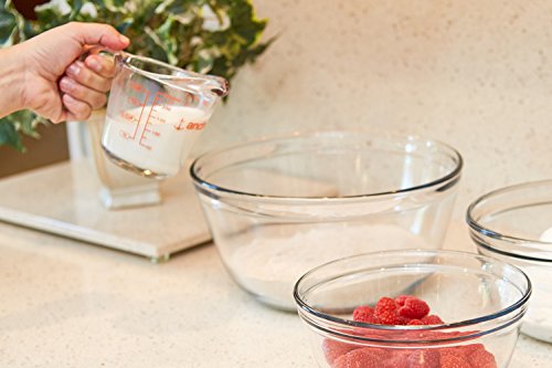 Anchor Hocking Glass Measuring Cups 3 Piece Set K166