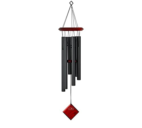 Wind Chimes Bronze Aluminum Tubes 27 Inch Outdoor Decor k7m