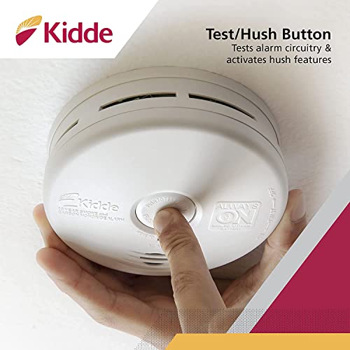 Kidde Smoke & Carbon Monoxide Detector Combo, 10-Year Battery, White X839