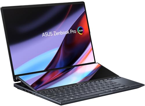 ASUS Zenbook Pro 14 Duo Laptop, Intel i9, 32GB RAM, 1TB SSD, RTX 3050 Ti M191