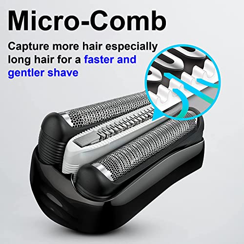 Replacement Head for Braun ProSkin Electric Shaver, 2 Pack k7m