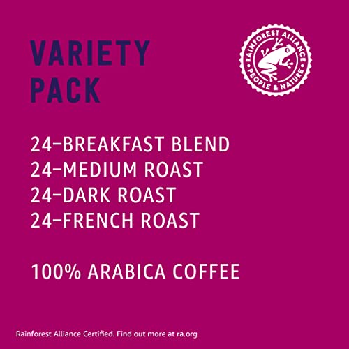 Happy Belly Variety Pack Coffee Pods for K-Cup Brewer, 96 Count X185445
