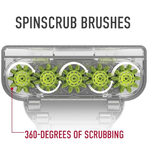 Hard Floor Cleaner Machine with Spin Scrub Brushes a7k