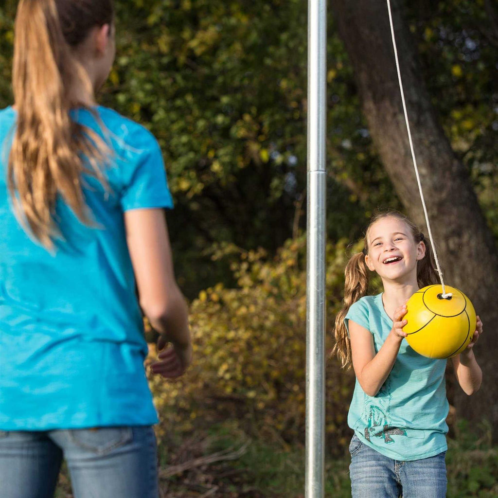 Tetherball Set for Outdoor Backyard with Ball and Rope k7