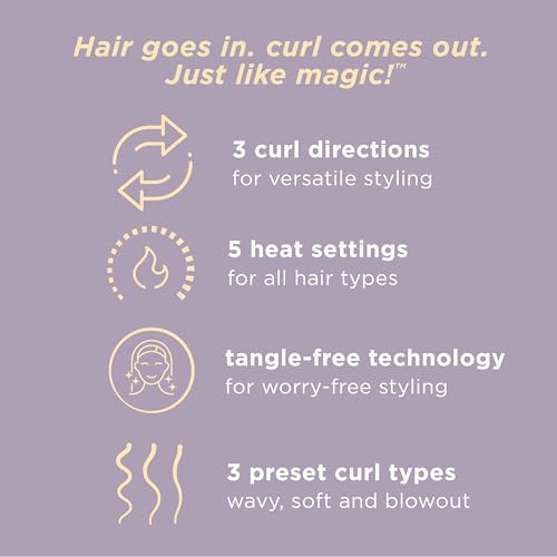 INFINITIPRO by CONAIR Curl Secret Automatic Curling Iron 1 1/4-inch Barrel O42405