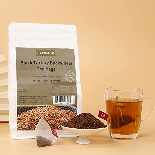 Unsmoked Yerba Mate Tea Bags, Caffeine Free, 100% Pure Leaves k7m