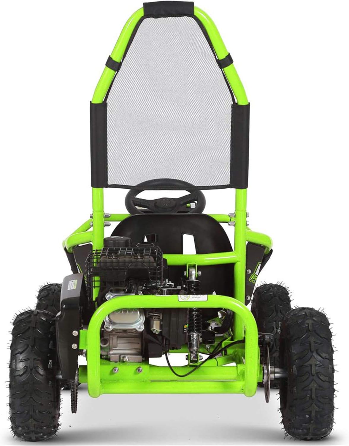 MotoTec Mud Monster 98cc Go Kart Full Suspension Green Y44271