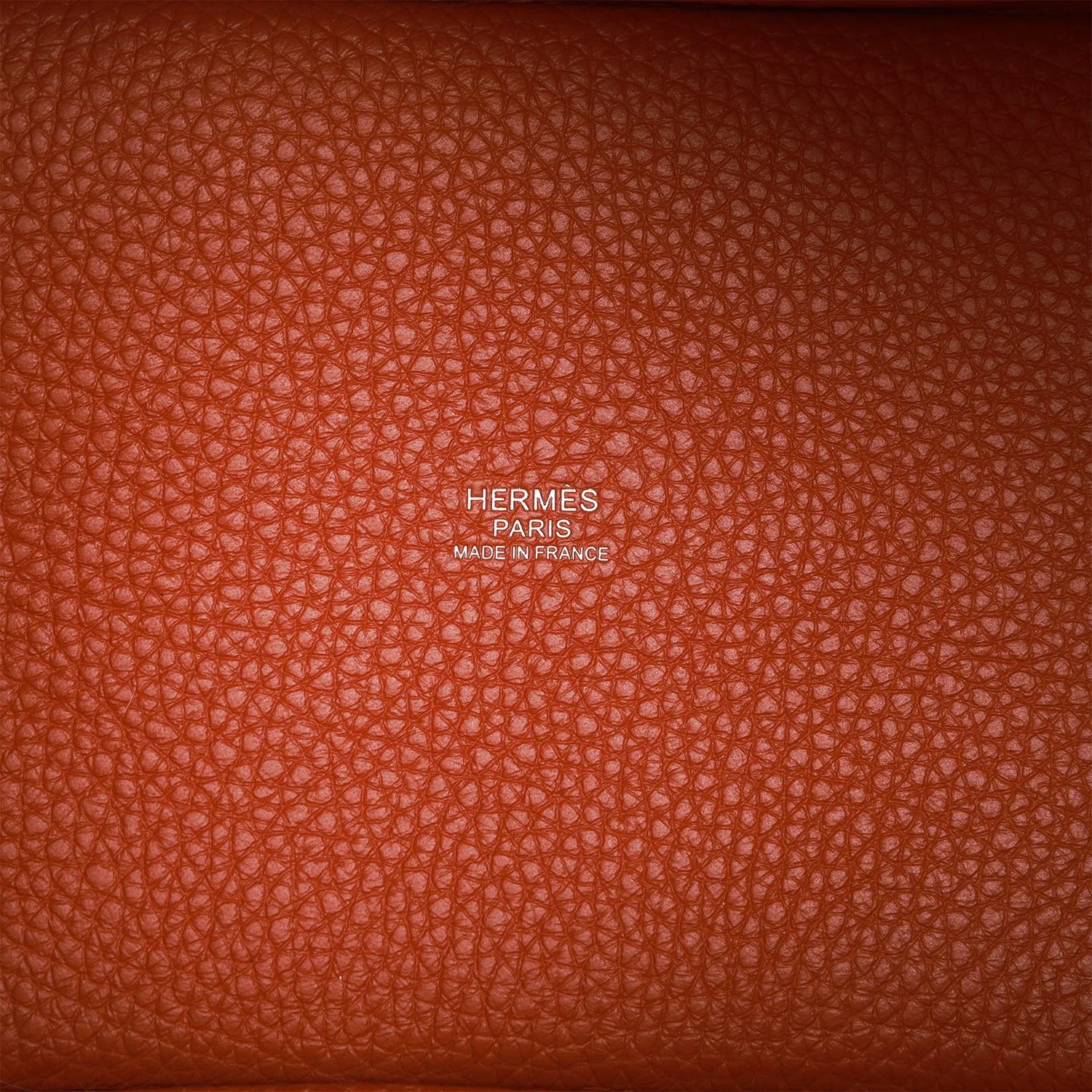 Cuivre Clemence Leather Handbag 18 with Palladium Hardware k7