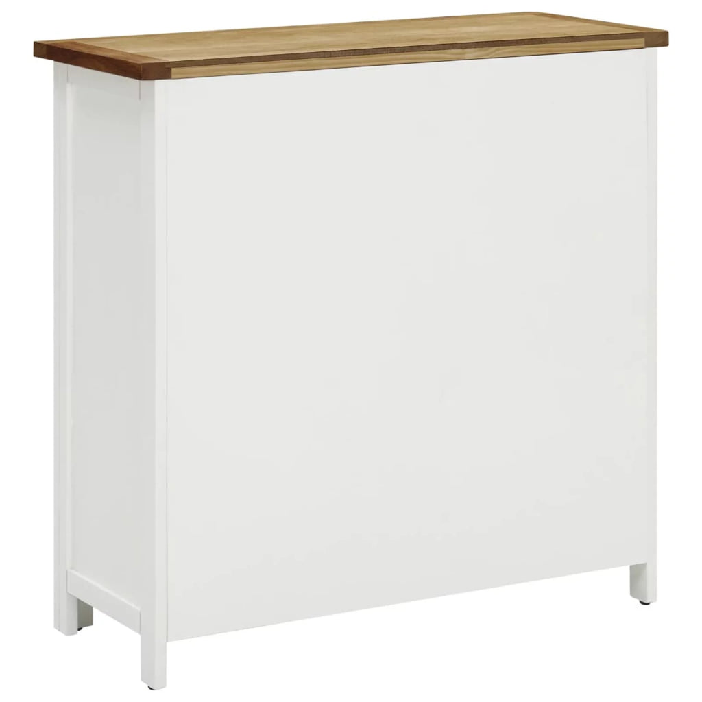 Solid Oak Wood Cabinet 31.5"x12.6"x31.5" E844