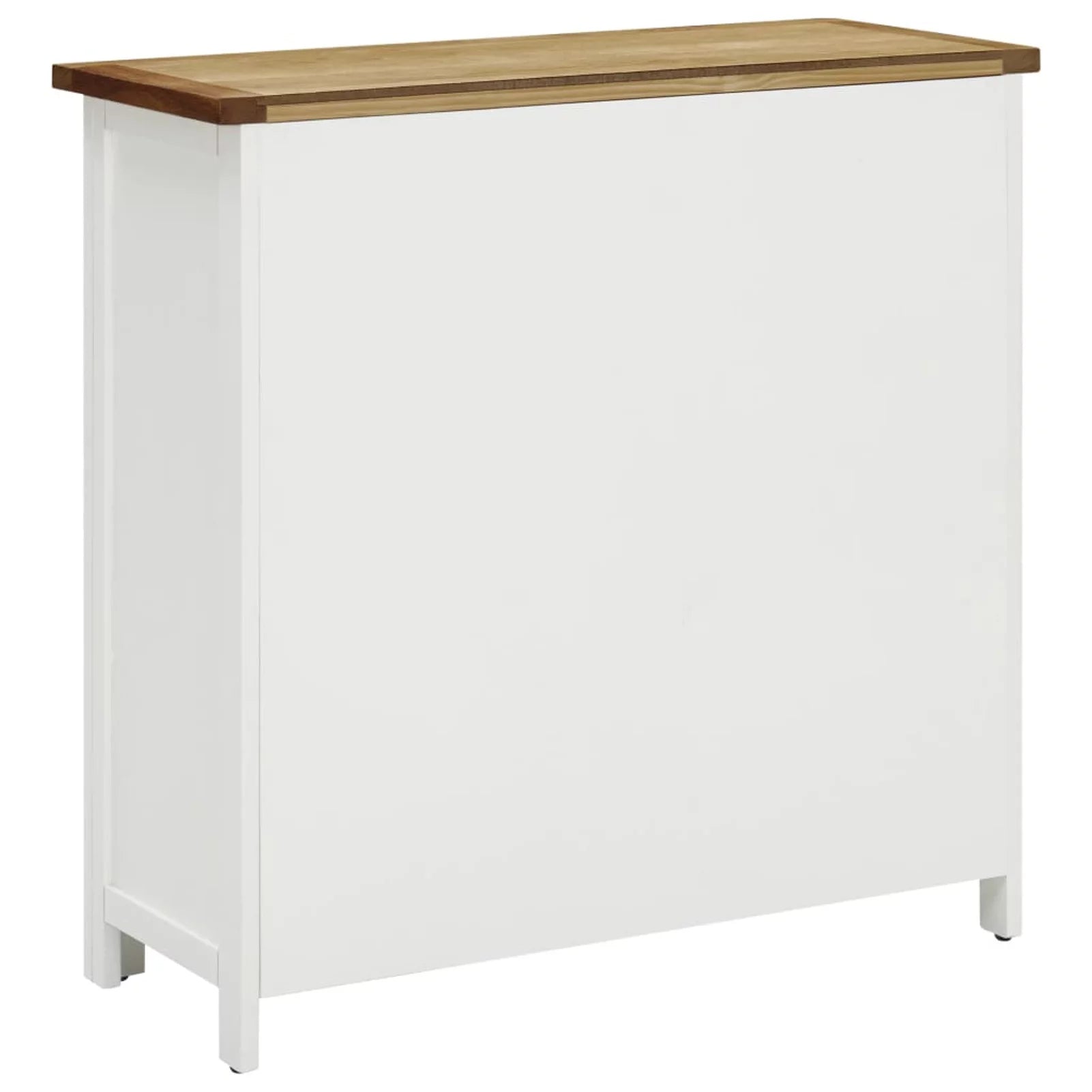 Solid Oak Wood Cabinet 31.5"x12.6"x31.5" E844