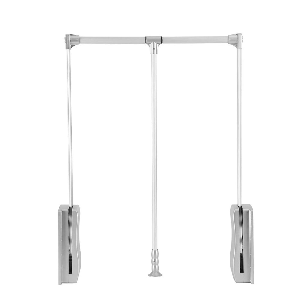 Nisorpa Pull Down Closet Rod, Adjustable 35-46.7 inch, Heavy Duty I512