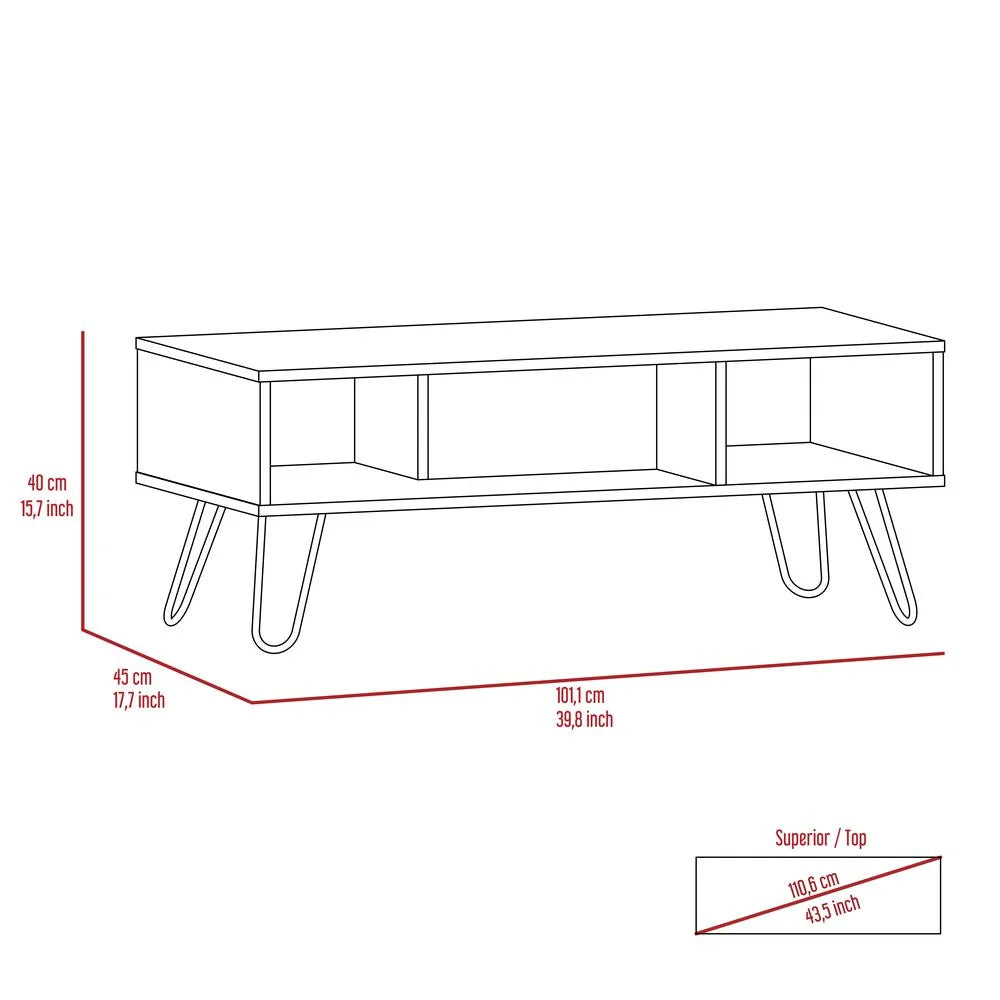 FM FURNITURE LLC Minnesota Charcoal Coffee Table O243464