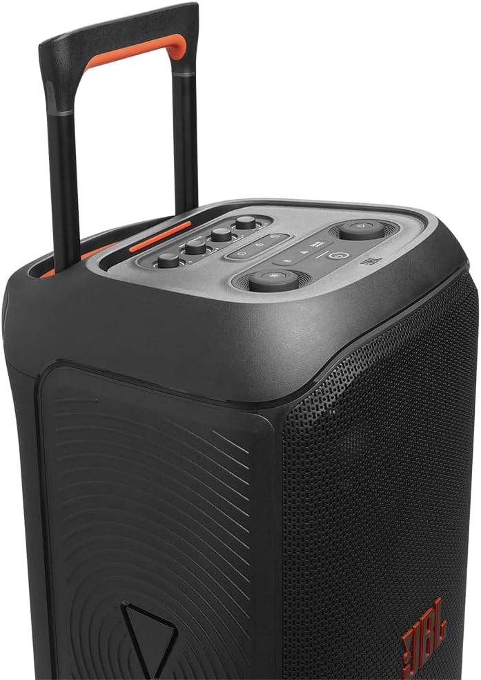 JBL PARTYBOX Stage 320 Portable Party Speaker with gSport Cargo Sleeve, Black P2381