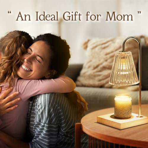 Candle Warmer Lamp with 2 Bulbs, Dimmable Wax Melt Warmer for Home Decor k7m