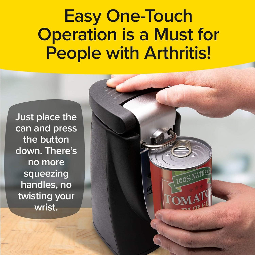 BulbHead Original Safety Can Express Electric Can Opener, 9 Inch, Black X552099