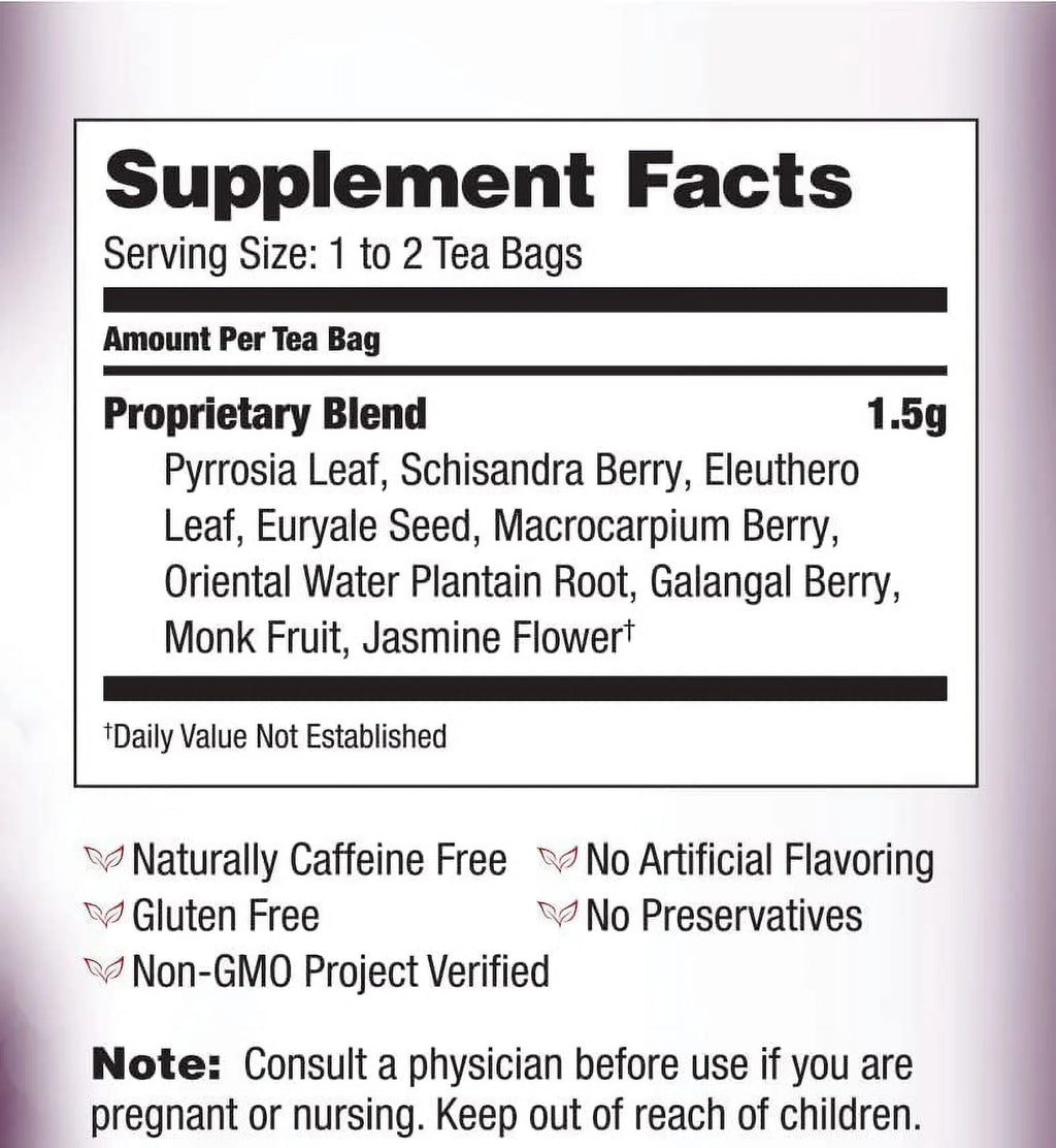Bravo Tea Kidney Strong Herbal Tea Caffeine Free, 20 Tea Bags, 6 Count F5291