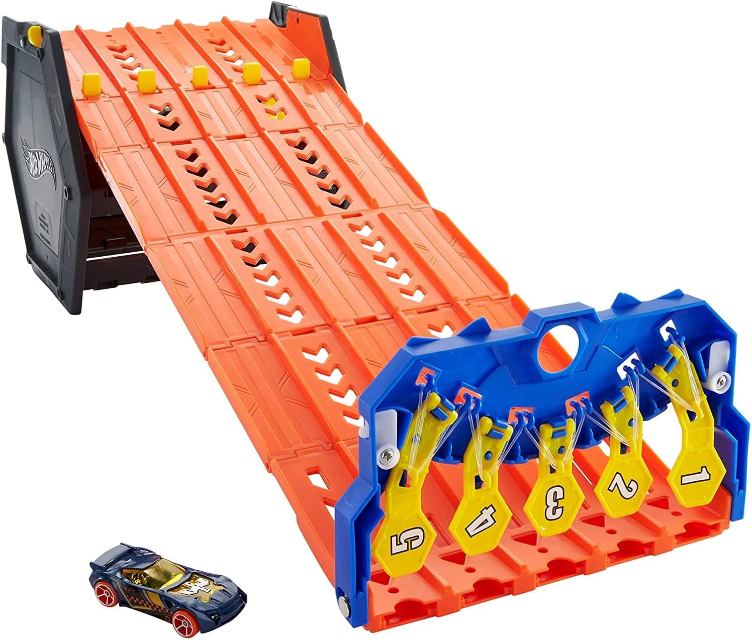 DieCast Toy Cars and Trucks Raceway Trackset with 2 Stickers k7