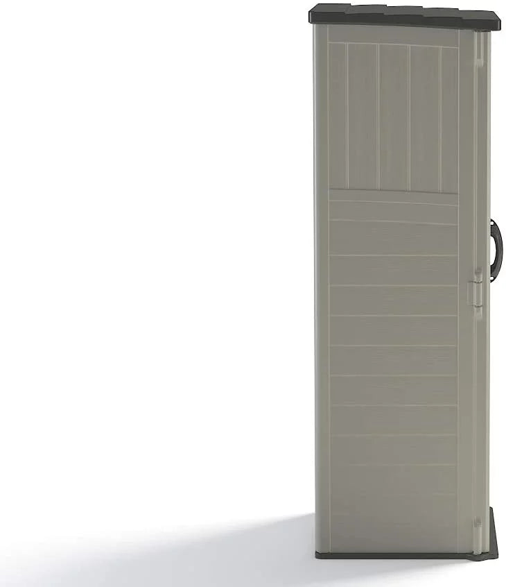 Suncast BMS1250 Resin Vertical Storage Shed, 22 cu ft V334861