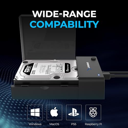 SABRENT Tool Free USB Type C Dual Docking Station for PCIe NVMe M.2 SSDs O66121