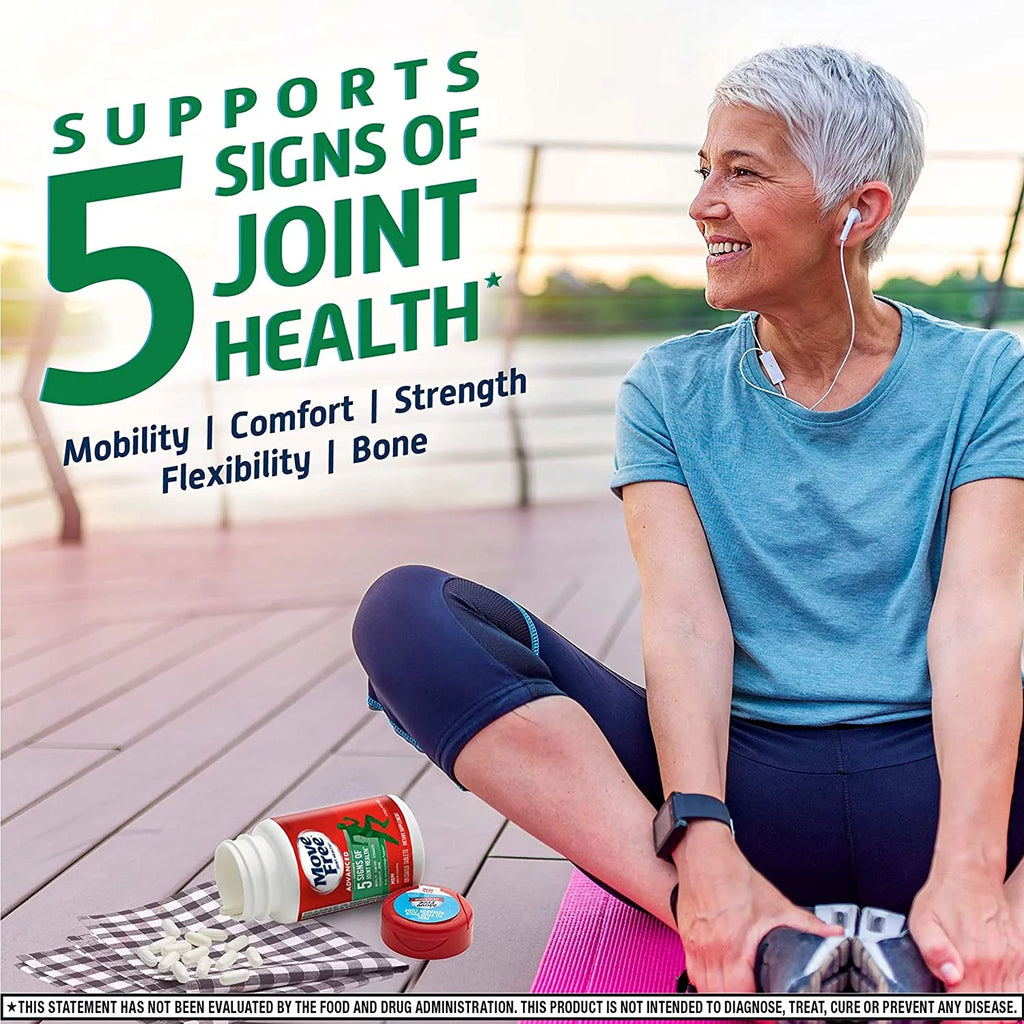 Advanced Glucosamine Chondroitin MSM Joint Support Supplement, Coated Tablets, 120ct E21972
