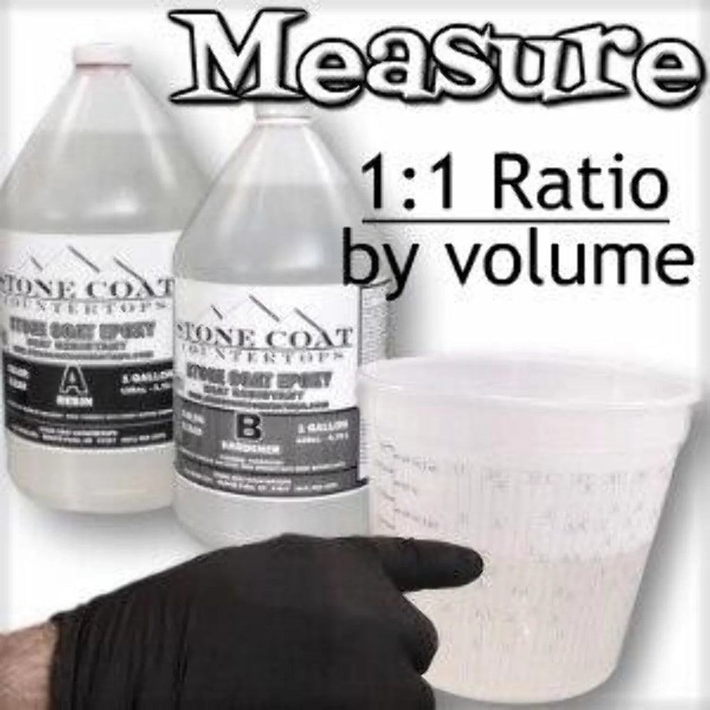 Stone Coat Countertops Epoxy Resin Kit 1/2 Gallon for DIY Projects W515396
