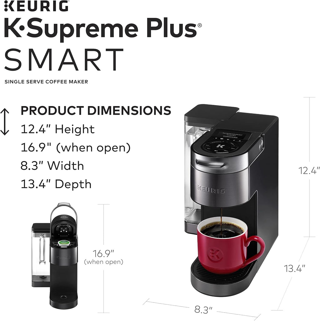 Keurig K-Supreme Plus SMART Single Serve Coffee Maker with Milk Frother K577360