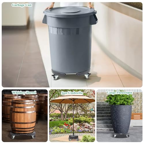 Plant Caddy with Wheels 2 Pack Heavy Duty Rolling Stand7k