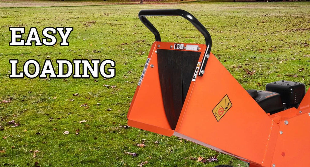 Wood Chipper Shredder Mulcher 7HP Gas Powered Compact 3 Inch Max Capacity a7